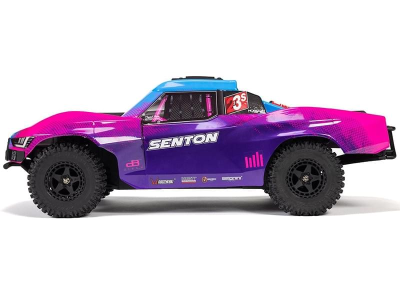 Arrma Senton 1/10 V4 223S BLX Brushless 4X4 bleu - ARA4303V4T3 - Breizh Modélisme.
