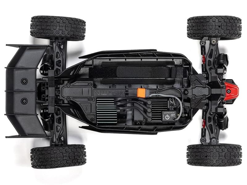 Arrma Typhon GROM 223S BLX 1/14 brushless 4X4 rouge - Breizh Modélisme.