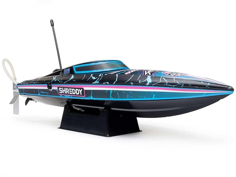 Bateau Télécommandé ProBoat Recoil 2 18 brushless RTR noir" - Breizh Modélisme.