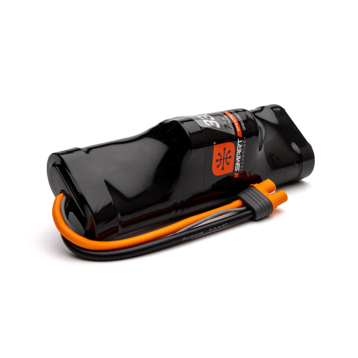 Batterie NiMH intelligente 8,4 V 3300mAh 7 cellules IC3 - SPMX33007C3H - Breizh Modélisme.