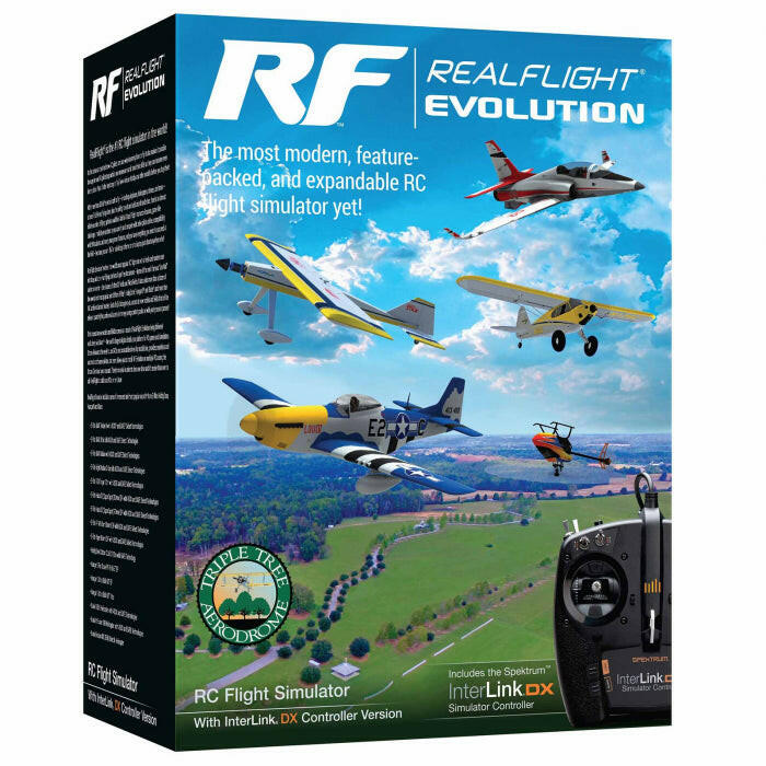 RealFlight Evolution RC Flight Simulateur avec radiocommande (RFL2000) - Breizh Modélisme.