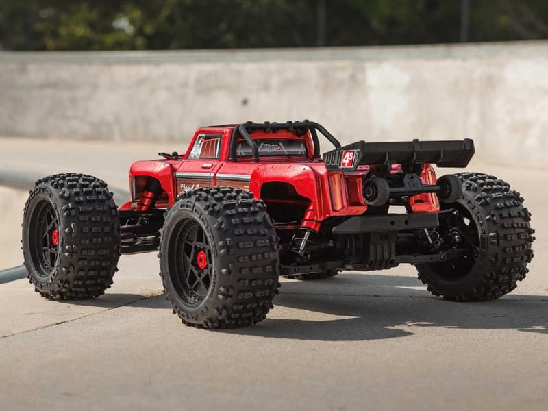 Arrma 1/10 Outcast 4S V2 4x4 BLX Stunt Truck RTR - ARA4410V2T4 - Breizh Modélisme.