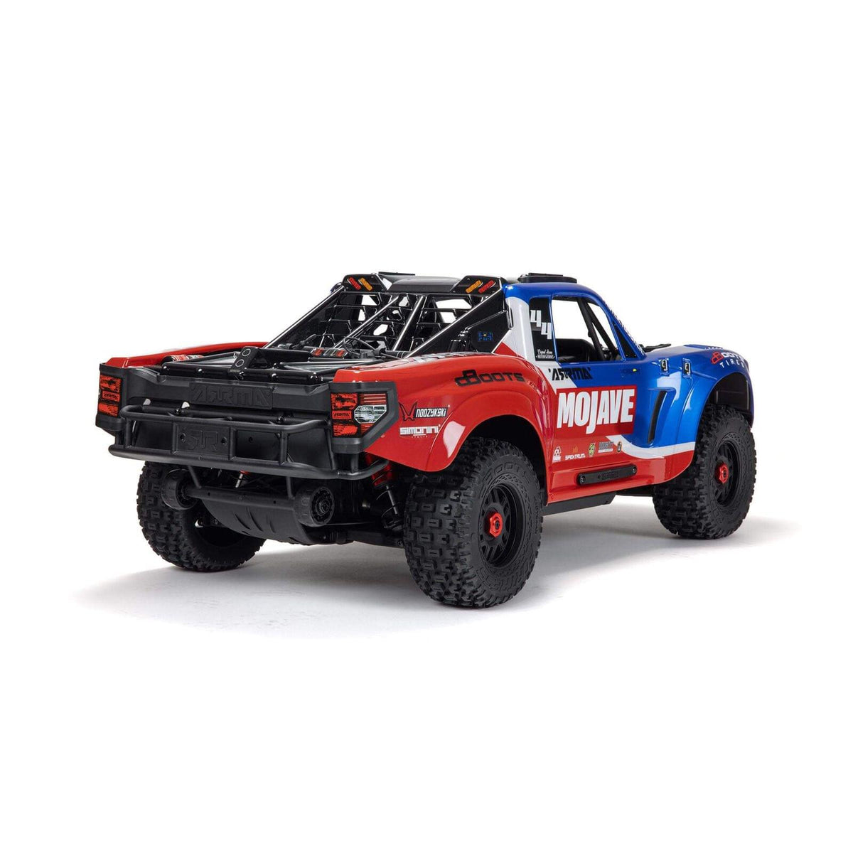 Arrma 1/8 Mojave 4S 4x4 BLX Desert Truck RTR bleu - ARA4404T2 - Breizh Modélisme.