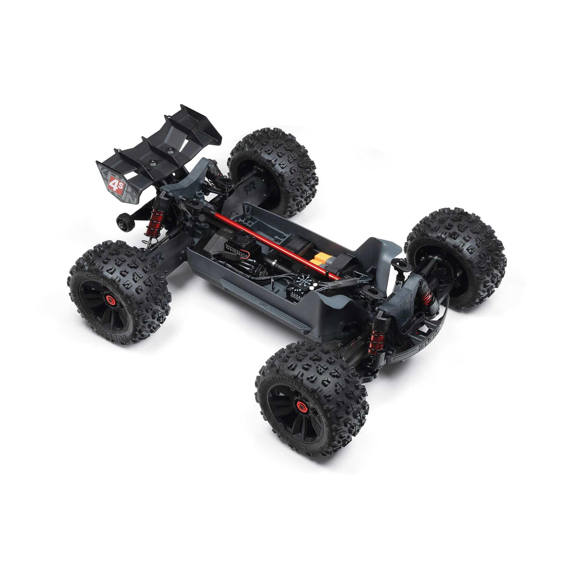 Arrma Kraton 1/10 4X4 4S V2 BLX Monster truck RTR Rouge - Breizh Modélisme.