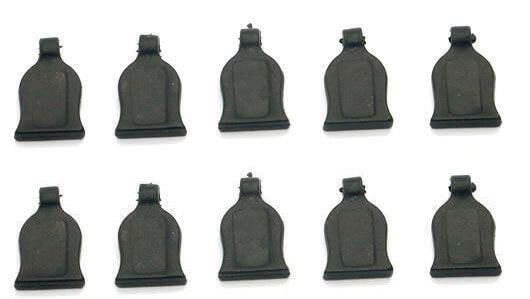 10 Grips pour clips de carrosseries 1/10 - HRC2041BK - Breizh Modélisme.