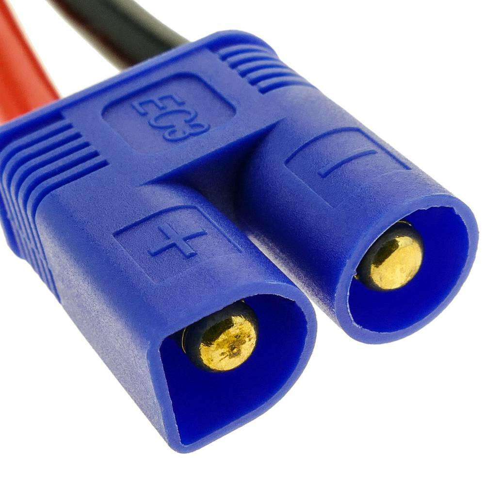 Adaptateur Deans Femelle / EC3 Male - HRC9135B - Breizh Modélisme.