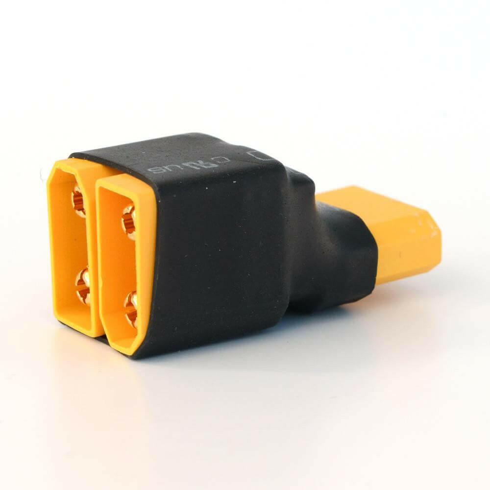 Adaptateur en série pour 2 batteries XT90 - HRC9172C - Breizh Modélisme.