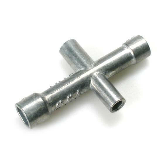 Clé pour écrous de roue (4mm, 5mm, 5.5mm, 7mm) - Breizh Modélisme.