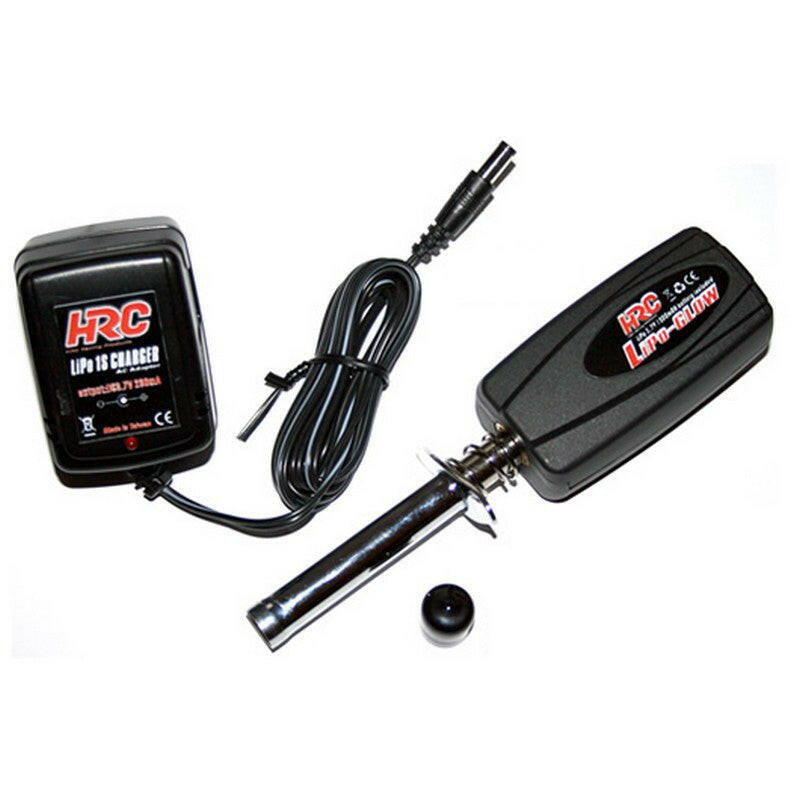 Glow Starter Lipo avec chargeur - HRC3088 - Breizh Modélisme.