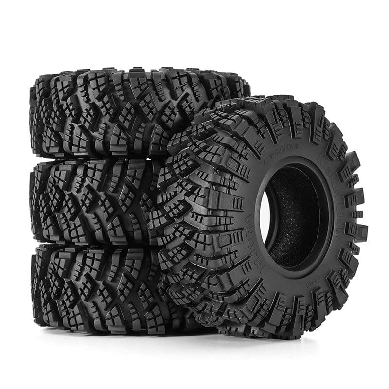 4 Pneus INJORA S3 Kraken Claw 1,9 4,19" OD M/T (4) (106*38mm) - YQT-1913" - Breizh Modélisme.