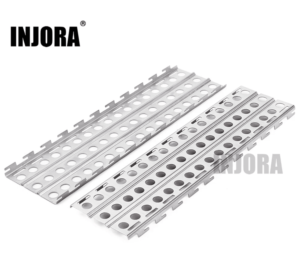 INJORA planches de récupération d'échelle de sable en métal 144x40mm pour crawler 1/10 (x2) - Breizh Modélisme.
