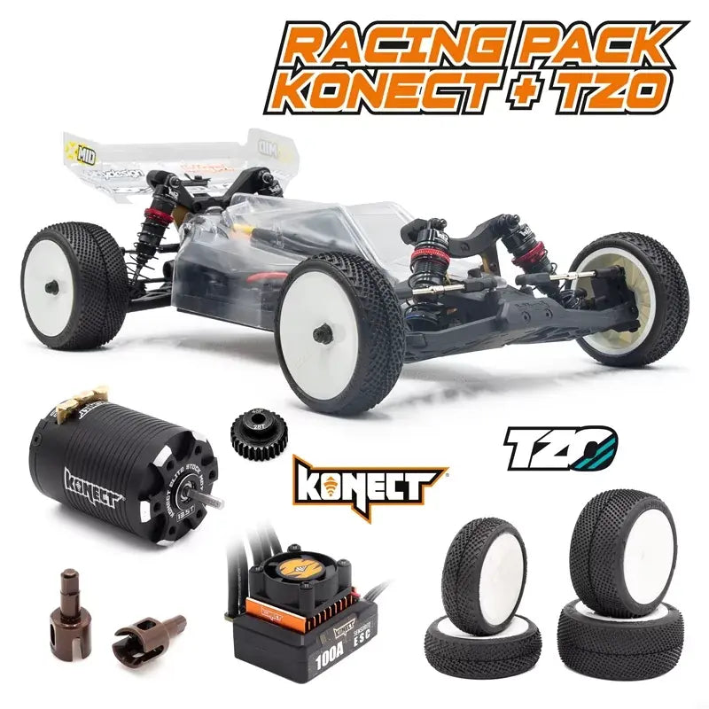 Kit Buggy 1/10 2wd XMID version combo Race - 8.XMID.COMBO-RACE