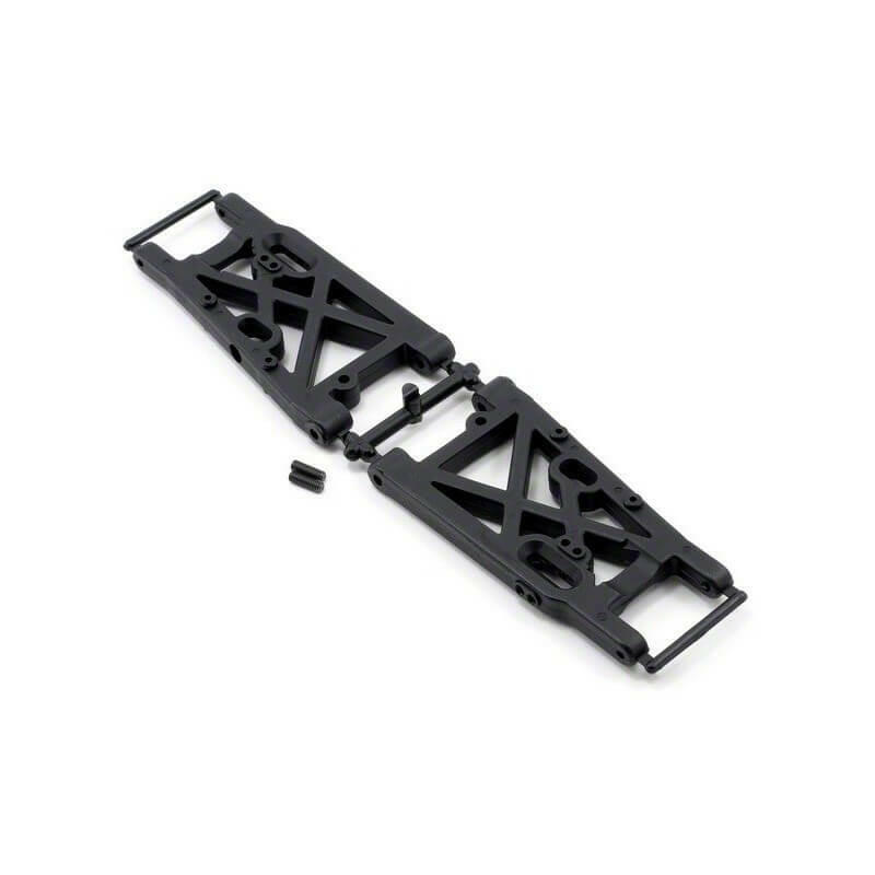 2 Triangles inférieurs arrière pour Inferno Neo  - Kyosho IF234B - Breizh Modélisme.