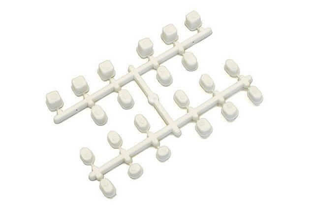 Kyosho Bagues suspension MP9 blanc IF442WB - Breizh Modélisme.