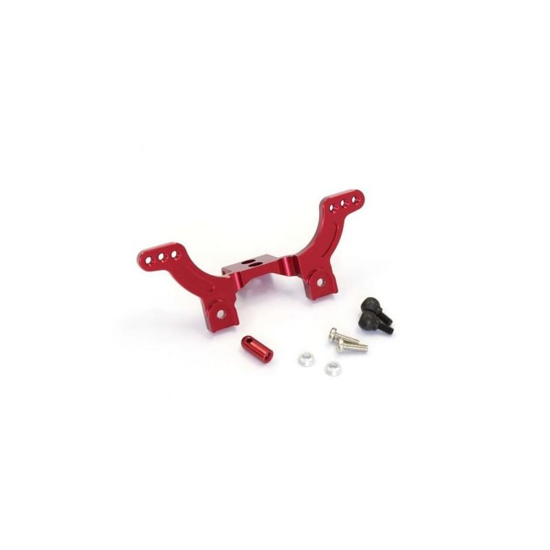 Support amortisseur arrière Kyosho Mini-Z Buggy - Rouge  - K.MBW016RB - Breizh Modélisme.