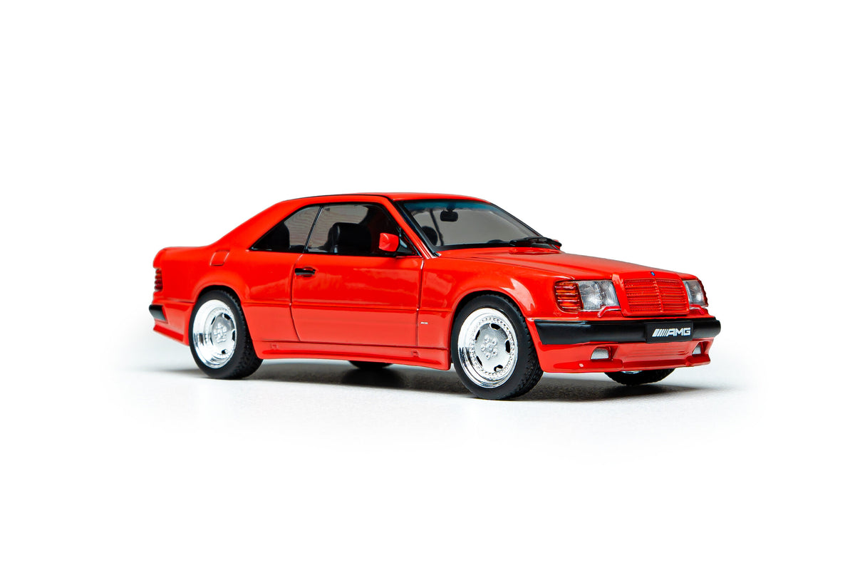Voiture miniature 1/43 Mercedes-Benz 300CE 6.0 AMG « The Hammer » Widebody Rouge 1988 Solido S4318902