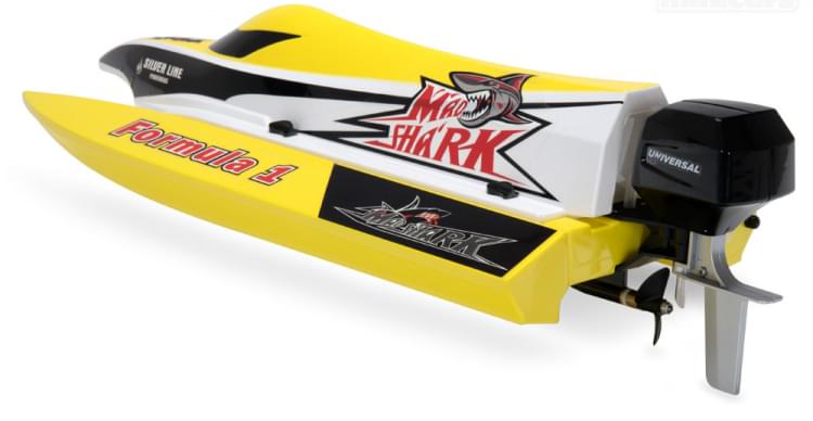 Bateau Télécommandé Joysway Mad Shark V3 2.4GHz - 8203V3 - Breizh Modélisme.