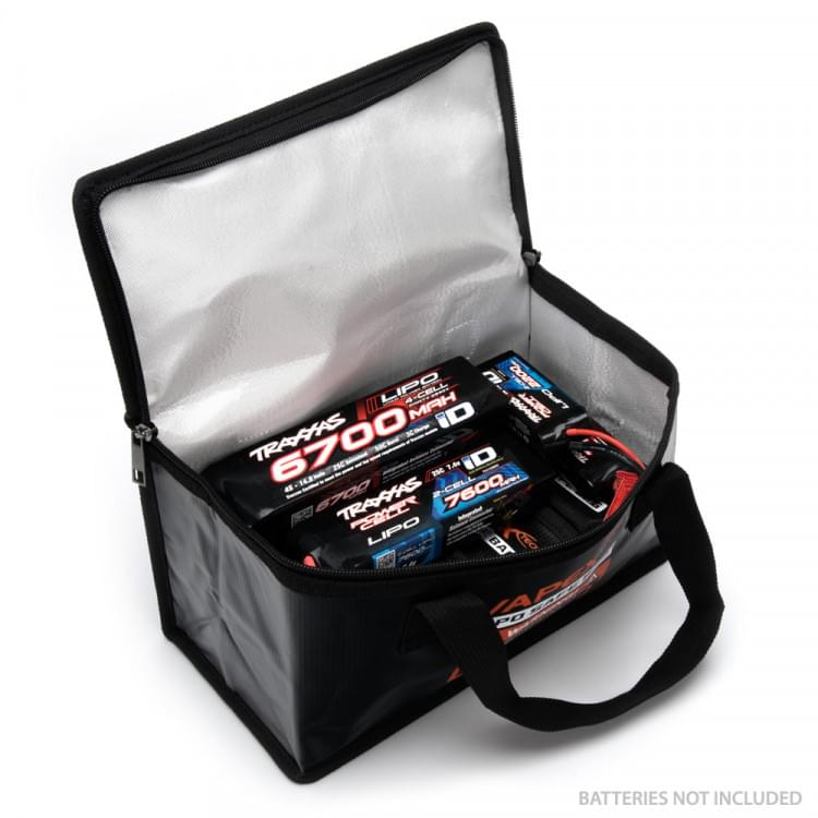 Sac de charge pour Batterie Lipo - 260x130x150mm - Safe lipo bag - Breizh Modélisme.