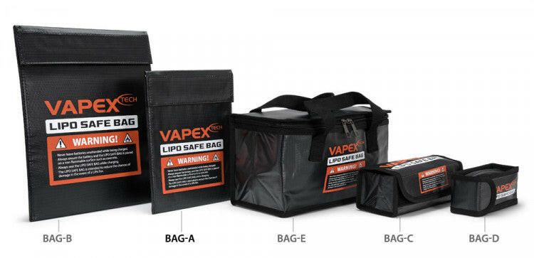 Sac de Protection pour Batterie Lipo 22,5 x 17,5 cm - Lipo Safe bag - Breizh Modélisme.