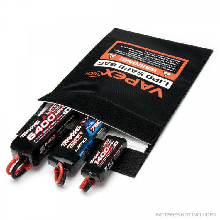 Sac de Protection pour Batterie Lipo 22,5 x 17,5 cm - Lipo Safe bag - Breizh Modélisme.