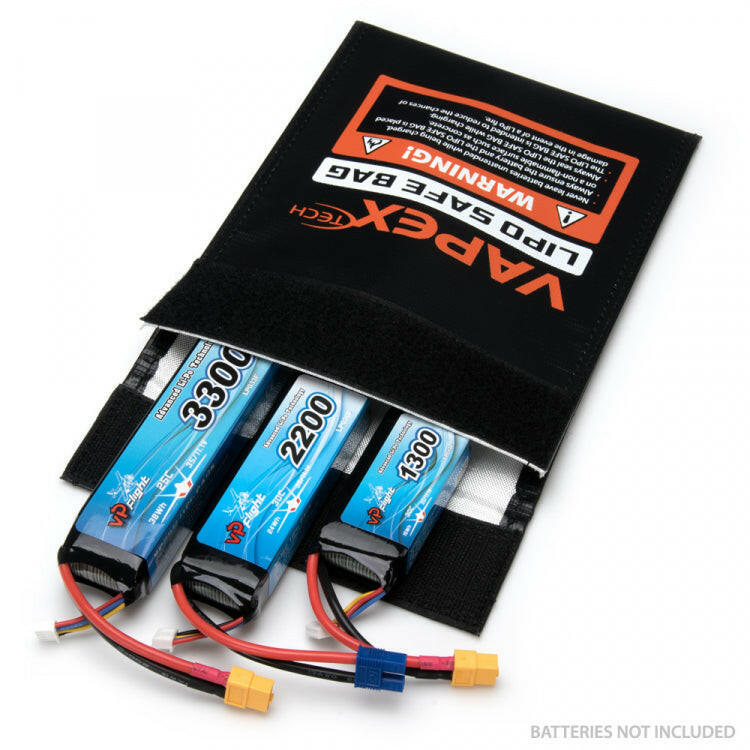 Sac de Protection pour Batterie Lipo 23 x 30 cm Lipo Safe bag - Breizh Modélisme.