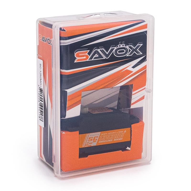 Servo Low Profile Savox SC-1252MG+ Digital 7kg-0.07S - Breizh Modélisme.
