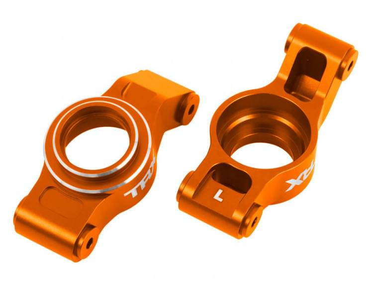2 Fusées Arrieres Gauche/Droite Alu Anodisé orange Traxxas 7852 - Breizh Modélisme.