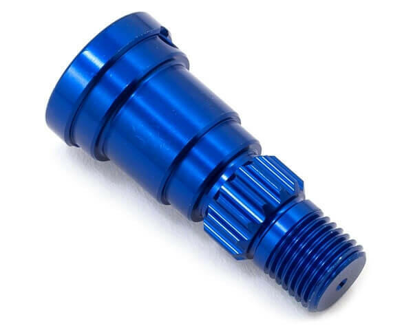 Axe de roue aluminium anodisé bleu - Traxxas 7768 - Breizh Modélisme.