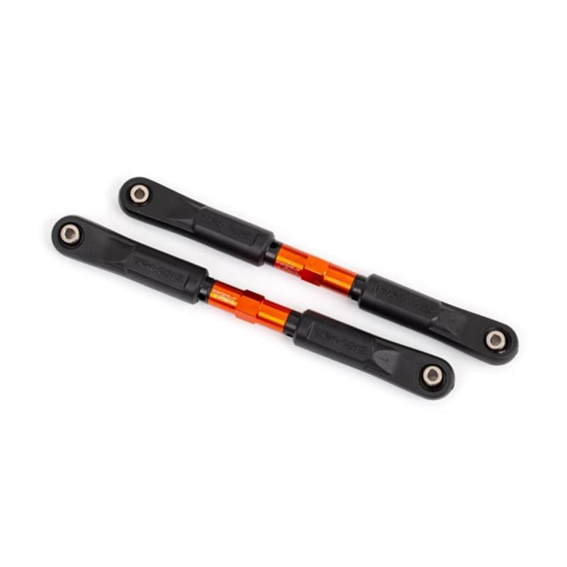 Biellette de carrossage avant Alu anodisé orange (x2) - Traxxas 9547T - Breizh Modélisme.