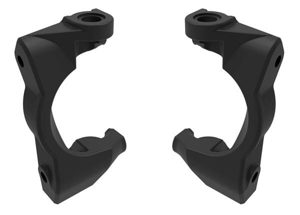 Blocs de roulettes noir (paire) Mini Maxx - Traxxas 10732-BLK - Breizh Modélisme.