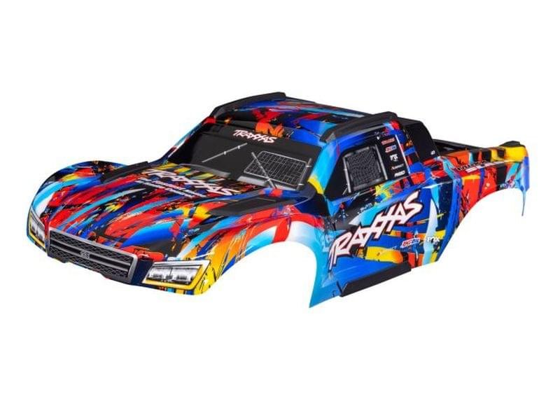 Carrosserie Maxx Slash rock n’ roll peinte et décorée Traxxas 10211 RNR - Breizh Modélisme.