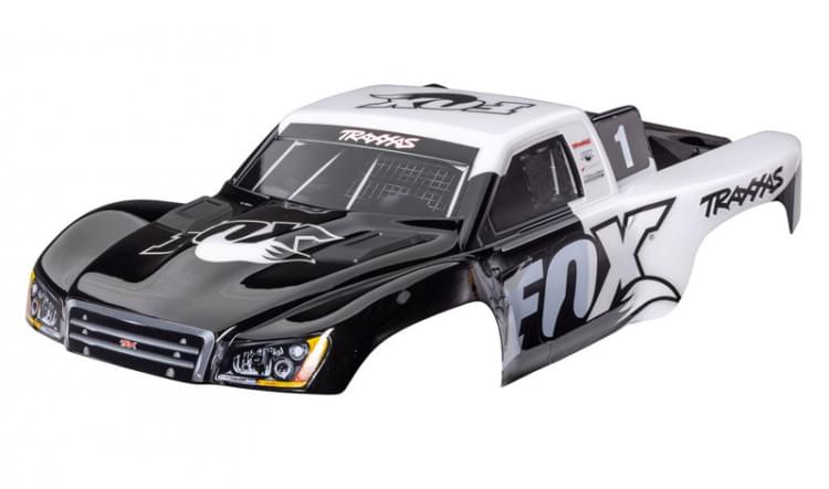 Carrosserie Slash 4x4 Fox (pour montage sans clip) - Traxxas 6949 - Breizh Modélisme.