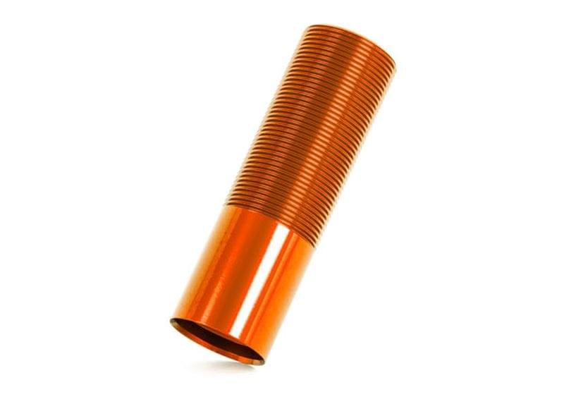 Corps d'amortisseur long gt-maxx anodise orange (x1) Traxxas sledge 9665T - Breizh Modélisme.