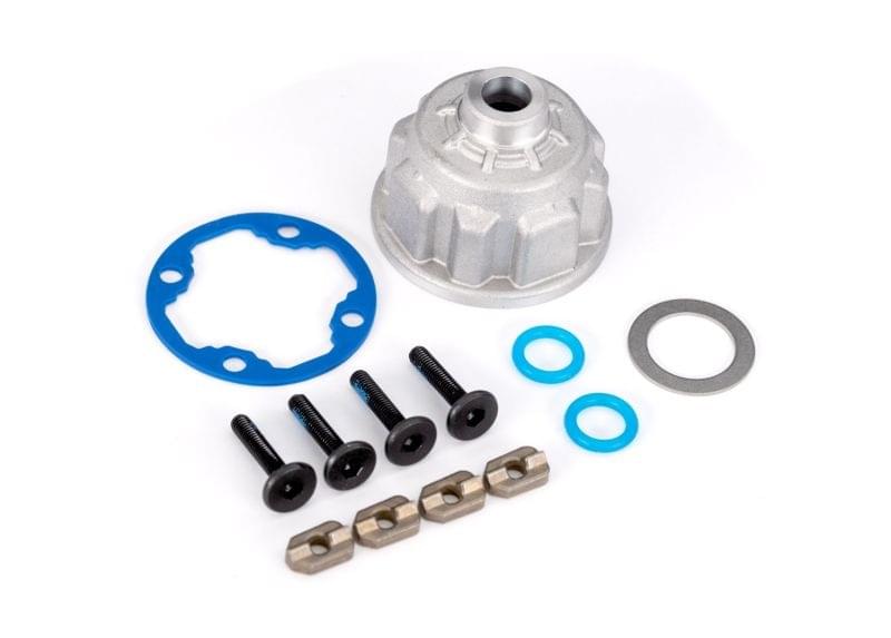Corps de differentiel + joints alu Traxxas 10281 - Breizh Modélisme.