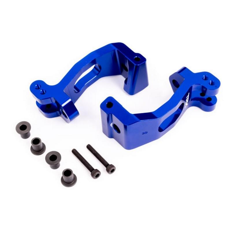 Etrier de fusées G/D (x2) Alu anodisé bleu - Traxxas 9532X - Breizh Modélisme.