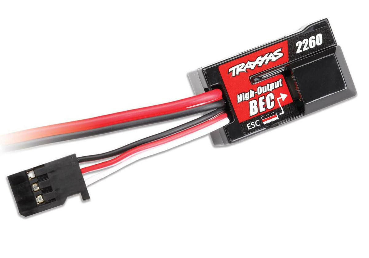 Kit BEC Haute Tension complet pour TRX-4 - Traxxas 2262 - Breizh Modélisme.