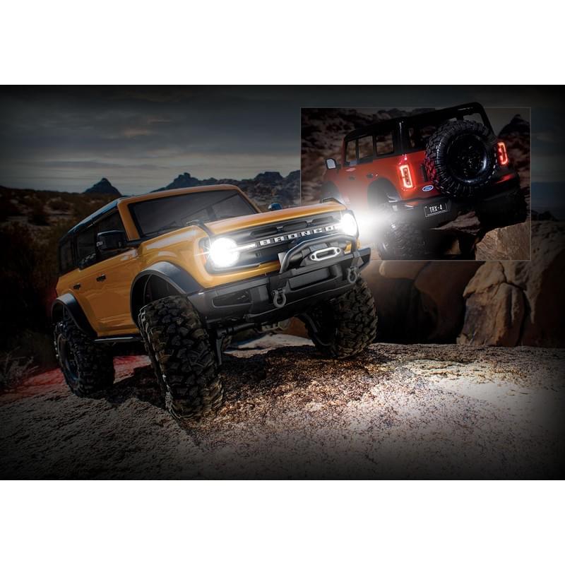 Kit Traxxas 9290 d'éclairage LED Pro Scale complet TRX-4 Ford Bronco 2021 - Breizh Modélisme.