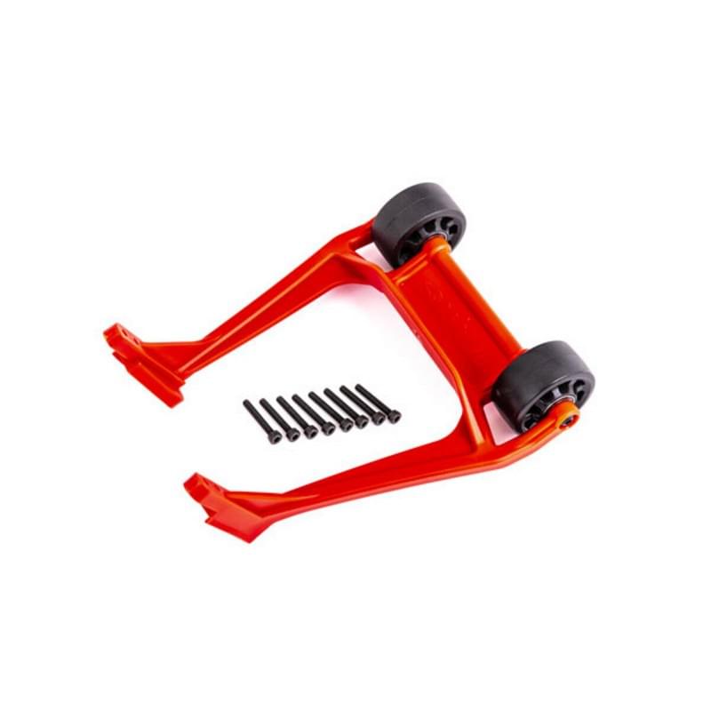 Kit wheelie bar Rouge - Traxxas 9576R - Breizh Modélisme.
