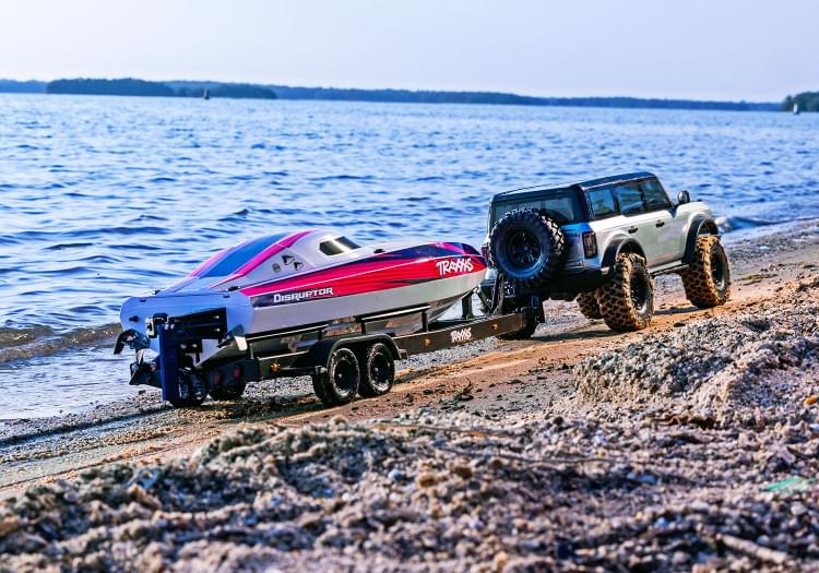 Remorque pour bateaux Disruptor - Traxxas 10650 - Breizh Modélisme.
