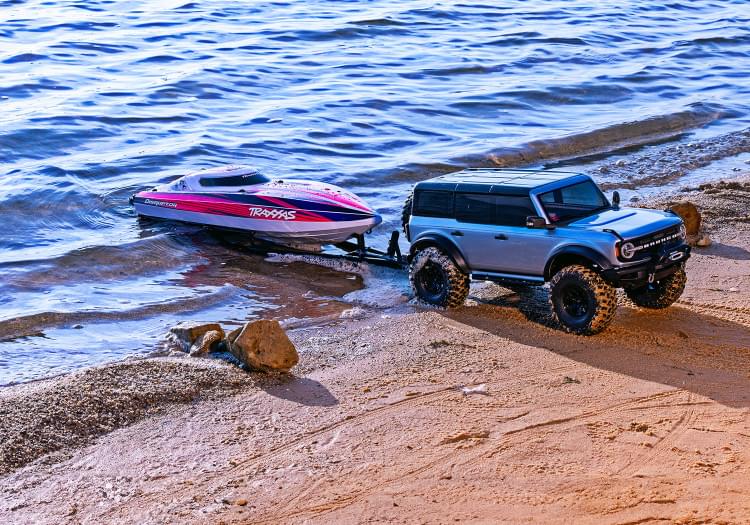 Remorque pour bateaux Disruptor - Traxxas 10650 - Breizh Modélisme.
