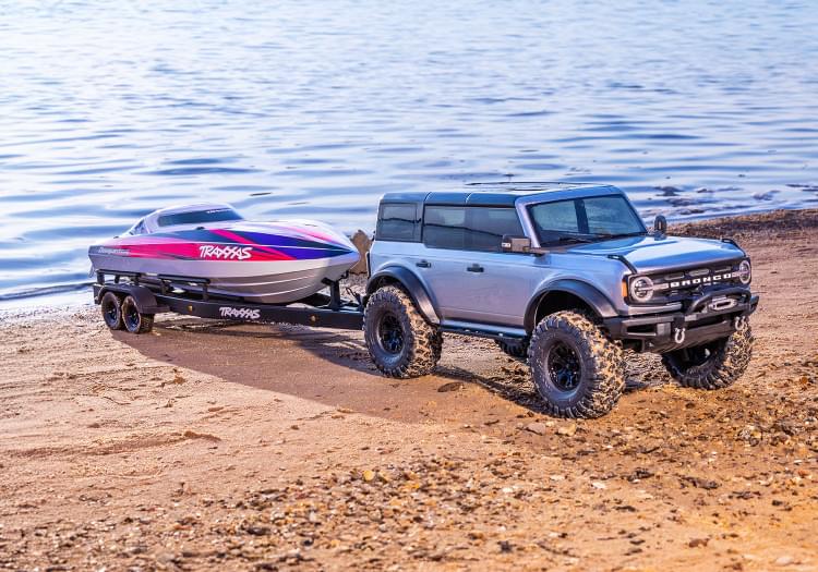 Remorque pour bateaux Disruptor - Traxxas 10650 - Breizh Modélisme.