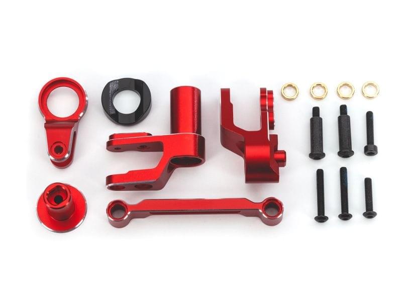 Renvoi de sauve-servo + sauve-servo anodisé – maxx slash 10246 - Breizh Modélisme.