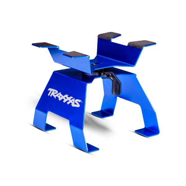 Stand pour voiture 1/5 bleu - Traxxas 8797 - Breizh Modélisme.