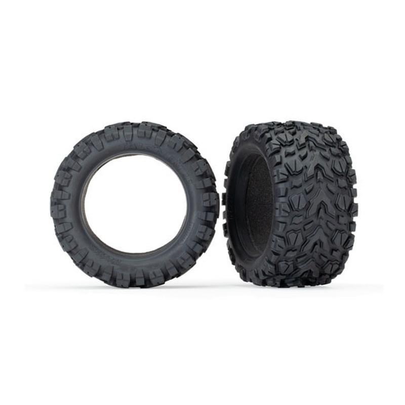 Traxxas 2 Pneus Talon 2.8 Rustler 4x4 VXL 6769" - Breizh Modélisme.