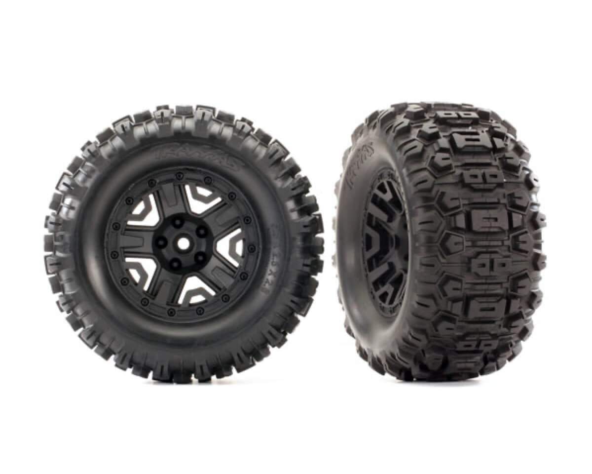 Traxxas 2 Roues Sledgehammer Rustler 4x4 VXL 6792 - Breizh Modélisme.