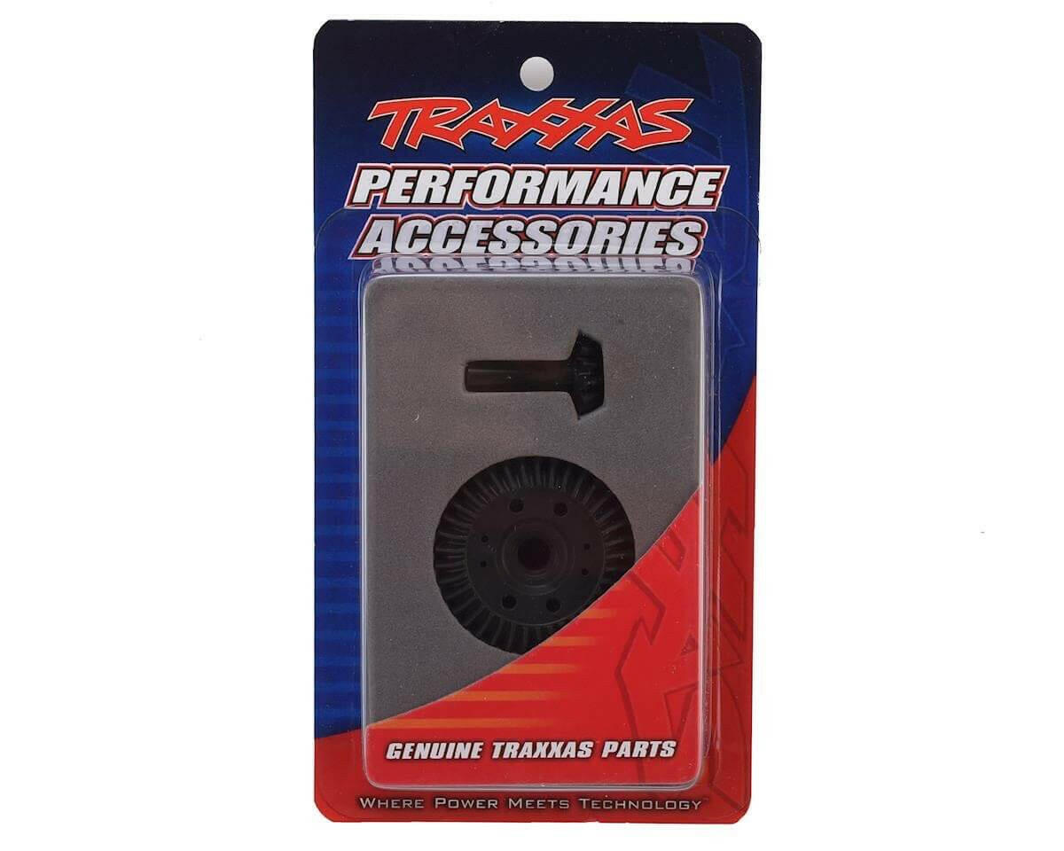 Traxxas 5379R Couronne de différentiel et pignon d'attaque Spiral - Breizh Modélisme.