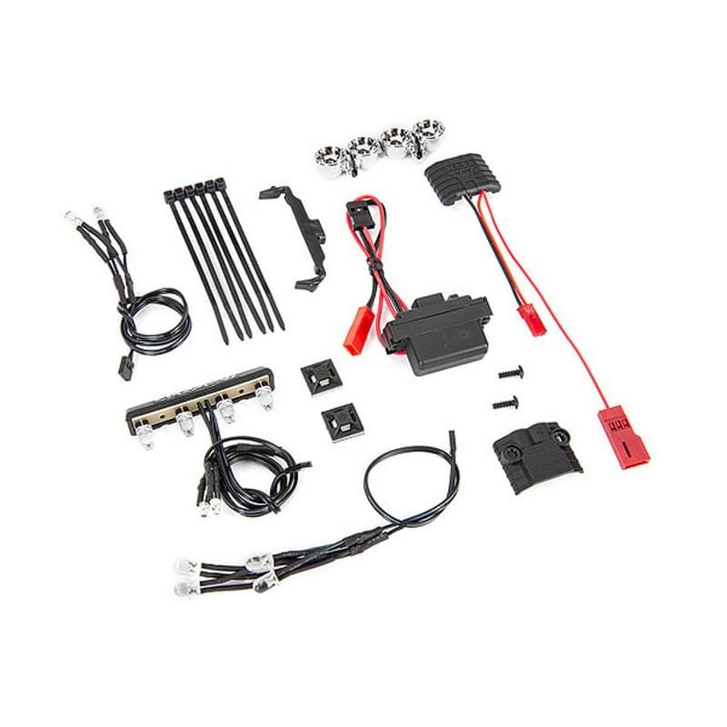 Traxxas 7285A Kit lumière LED complet Avant & Arrière Summit 1/16 - Breizh Modélisme.