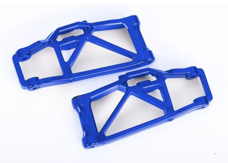 Triangles de suspension inférieur gauche et droit bleu (x2) 10230 - Breizh Modélisme.