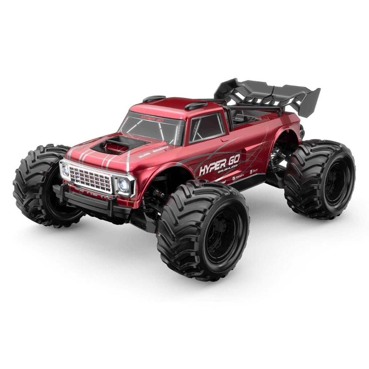 Monster truck brushless 4WD RTR MJX Hyper GO 10210 rouge 1/10