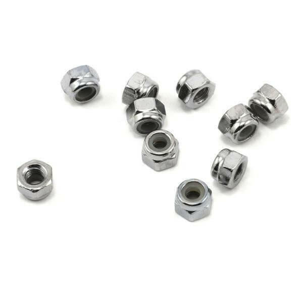 10 Écrous Nylstop 4mm M4 - Traxxas 1747 - Breizh Modélisme.
